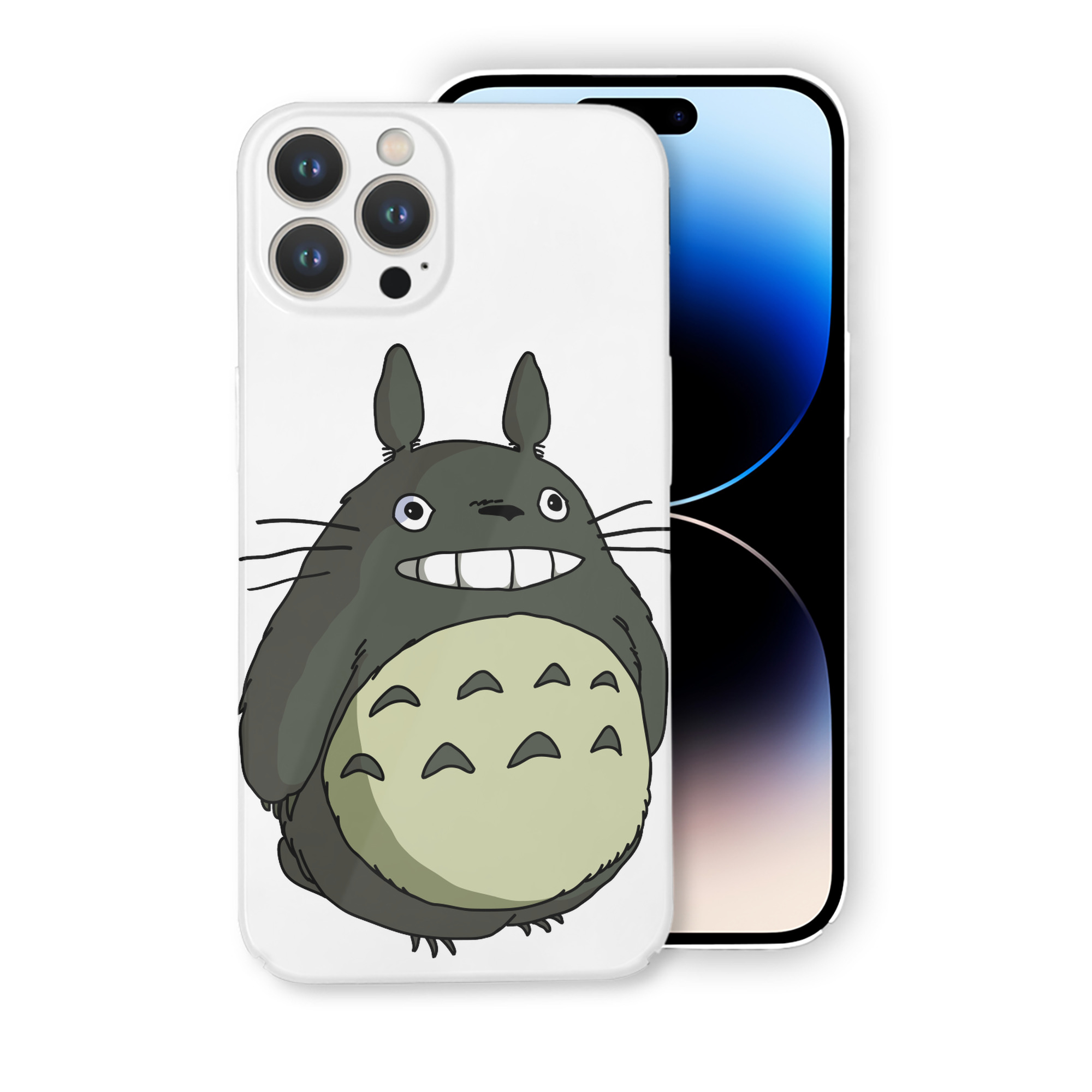（画像用） となりのトトロ 草壁メイ 草壁サツキ My Neighbor Totoro Satsuki Kusakabe Mei Kusakabe 【iPhone 14シリーズ対応】ハードケース